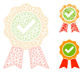 best mesh network model and triangle vector image