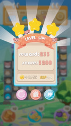 complete set of level button game ui pop-up icon vector image