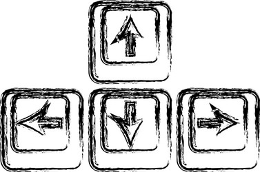console gamepad device vector image