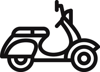 Scooter icon vector