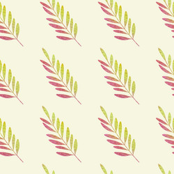 Elegant Leaf Pattern vector image