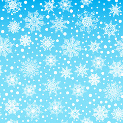 seamless pattern texture with snowflakes and snow vector image