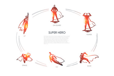 Female superheroes characters heroes mascots Vector Image