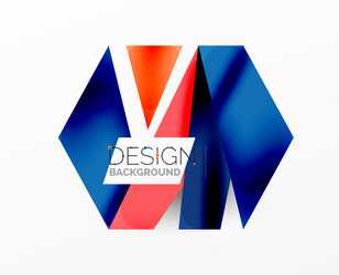 background abstract overlapping shapes minimal vector image