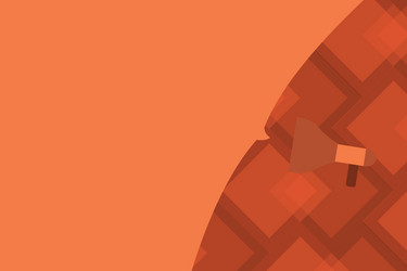 flat design business empty vector image