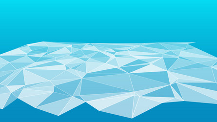 technology science abstract triangle shapes vector image
