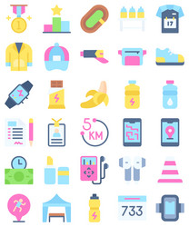 5k Run Vector Images (over 370)