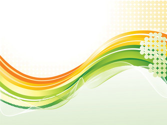 wave pattern background vector image