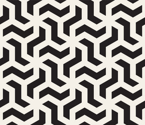 Geometric Line Tiling Pattern vector image