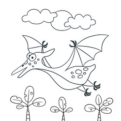 Kawaii Pterodactyl PNG Graphic by DenizDigital · Creative Fabrica