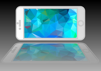 modern phone vector