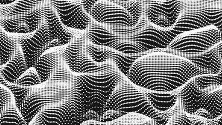 point wave noise texture abstract dot background vector image