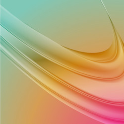 abstract background with smooth waves vector image