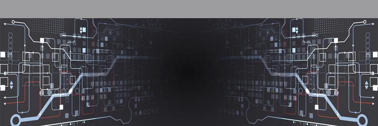 hi-tech digital technology and engineering vector image