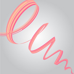 abstract background with twisted swirles vector image