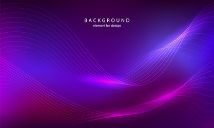 abstract background wave element for design vector image
