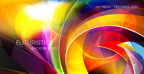 abstract background with multicolored geometric vector image