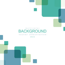 Abstract Geometric Square Background vector image