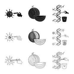 design test and synthetic icon vector image