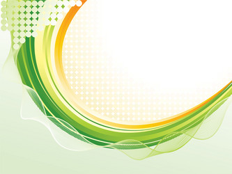 Dynamic Wave Background vector image