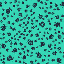 black web camera icon isolated seamless pattern vector image