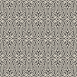 Intricate Scroll Pattern vector image