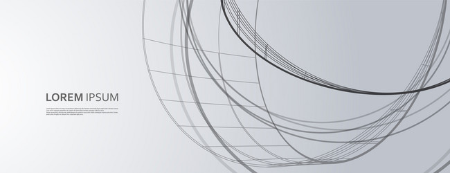 abstract connect circles connection symbol atom vector image