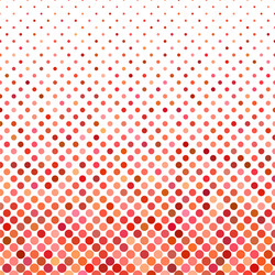 red circle pattern background vector image