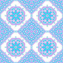 seamless pattern from abstract ethnic elements vector image