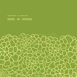 abstract green natural texture horizontal frame vector image