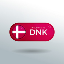 3d label and location pointer flag nation vector image