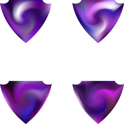 colored background in form a shape vector image