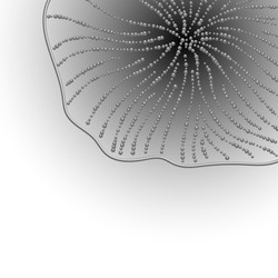 abstract header design vector image
