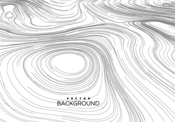 Curved Linear Abstract Background vector image