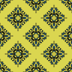 seamless tiled pattern design vector image