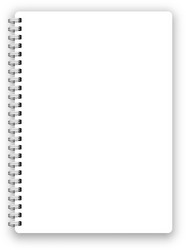 Spiral Notebook vector image