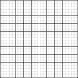 graph paper coordinate grid vector image