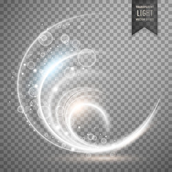 Light ring effect design Royalty Free Vector Image