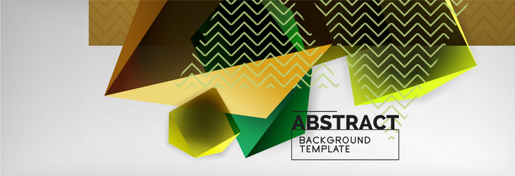 dark 3d triangular low poly shapes abstract vector image