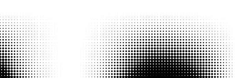 wave halftone pattern dots background vector image