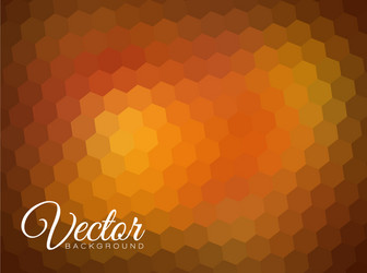abstract blurred hexagonal background vector image
