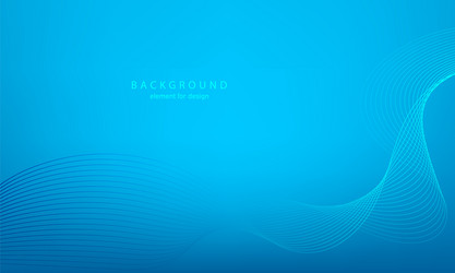 abstract gradient background wave element vector image