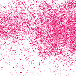 scarlet explosion of confetti isolated on white vector image