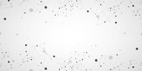 template for science and technology presentation vector image