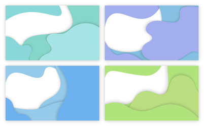 design of web page business banner abstraction vector image