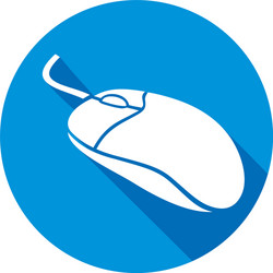 Computer Mouse Icon - Digital Device vector image
