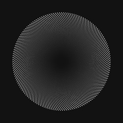 Abstract Dot Pattern vector image