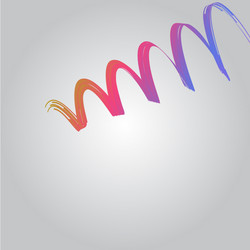 abstract background with twisted swirles vector image