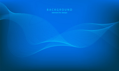abstract gradient background wave element vector image