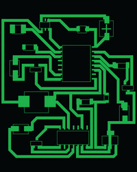 Electrical scheme vector